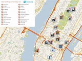 Mapa de Manhattan | Turismo Nueva York | Lugares Turísticos, Qué ver