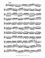 Bach - Sonata No. 1 in G minor - BWV 1001 - Presto Sheet music ...