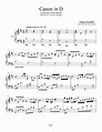 Canon in D - Johann Pachelbel | True Piano Transcriptions
