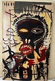 Jean Michel Basquiat - Paint on wood - 1985