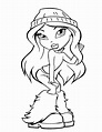 Bratz coloring pages for children - The Bratz Kids Coloring Pages