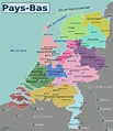 carte détaillée de hollande Archives - Voyages - Cartes