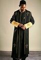 Black & Gold Clergy Robes For Sale Online | Divinity Clergy Wear