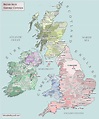 British Isles: Historic Counties - Vivid Maps