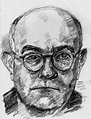 Theodor Adorno for PIFAL | Charcoal on paper. | Arturo Espinosa | Flickr