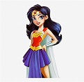 Wonder Woman Clipart Animated Transparent - Wonder Woman Dc Superhero ...