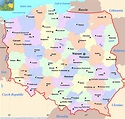 Torun Map - Poland