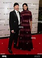 The Edge and his wife, Morleigh Steinberg, arrive for the formal Artist ...