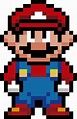 Mario Bros 8bit PNG | Pixeles, Patrón de píxeles, Patrones