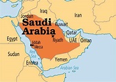 La meca mapa - Mapa mekah (Arabia Saudita)