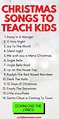 Christmas Songs With Lyrics For Kids - FREE PRINTABLE | Christmas songs ...