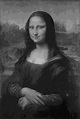 dibujos: Mona lisa en escala de 7 grises con video