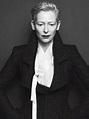 Tilda Swinton Poses in Chanel Looks for Vogue Korea Shoot