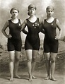 1910-1930 Three Women in Swimsuits Old Photo 8.5 X | Etsy | Vintage ...