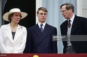 The Duke And Duchess Of Gloucester With Their Son, Alexander, At ...