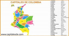 Capitales de Colombia - Capitales de
