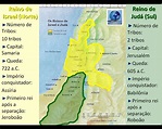 Monarquia Hebraica - Reino dividido :: Geografia-biblica