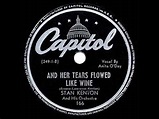 1944 HITS ARCHIVE: And Her Tears Flowed Like Wine - Stan Kenton (Anita ...