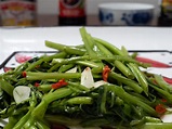 Morning Glory Vegetable Stir-fry (Rau Muong) - The Roaming Fork