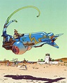 Moebius | Arte di fantascienza, Disegno prospettico, Arte del fumetto