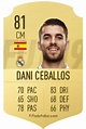 Daniel Ceballos Fernández FIFA 19 Rating, Card, Price