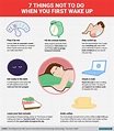 7 things you shouldn't do when you first wake up | Healthy morning ...