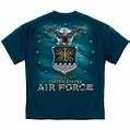 Erazor Bits - USAF US Air Force Full Print Eagle T-Shirt MEDIUM ...