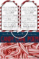Candy Cane Poem Printable