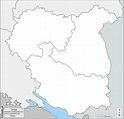 Región de Tubinga Mapa gratuito, mapa mudo gratuito, mapa en blanco ...