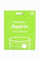 Dispersible Aspirin 75mg (Brands May Vary) | Pain Killer | Allcures