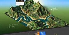 3D Map Generator - Atlas on Behance