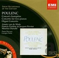 Amazon | Poulenc: Concert champetre, Concerto for two pianos, Organ ...