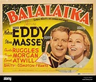Balalaika - póster de película Fotografía de stock - Alamy