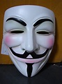 Máscara V De Vingança - Em Resina - Anonymous | Mercado Livre