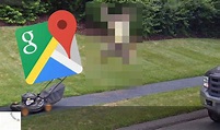 Google Maps Street View: Funny capture shows man celebrating as he uses ...