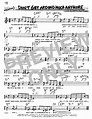 Don't Get Around Much Anymore Sheet Music | Duke Ellington | Real Book ...