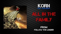 Korn - All In The Family [Lyrics Video] - YouTube