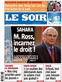 Journal Le Soir Echos (Maroc). Les Unes des journaux de Maroc. Édition ...