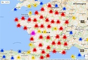 Google Maps : La France vue du ciel - Survol de France