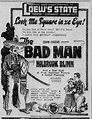 The Bad Man (1923)