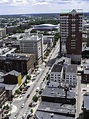 Downtown Buildings and Cityscape in Manchester, New Hampshire image ...