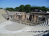 Theatre at Pompeii, Italy – Visititaly.info