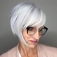 30 Glamorous Grey Hairstyles for Older Women (2022)
