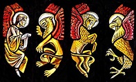 Symbols of the four Evangelists, Detail from the Baptistry… | Flickr