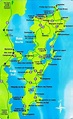 Playas de Brasil: Mapa de Florianópolis