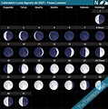Calendário Lunar Agosto de 2021 - Fases Lunares