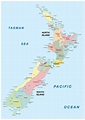 Mapas de Nueva Zelanda - Atlas del Mundo