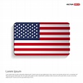 Plantilla bandera estados unidos de américa | Descargar Vectores gratis
