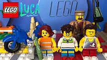LEGO LUCA de Disney Pixar Minifiguras *customs* | Diego Loppz - YouTube