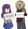 Fave Shaming (Feat. Lawrence Oleander from BTD) (Art by OP) : r/DDLC